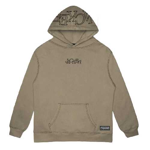 JACKER SELECT CONTRAST HOODIE beige