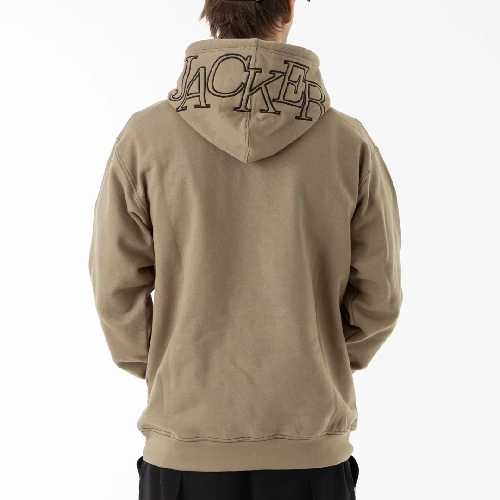 JACKER SELECT CONTRAST HOODIE beige