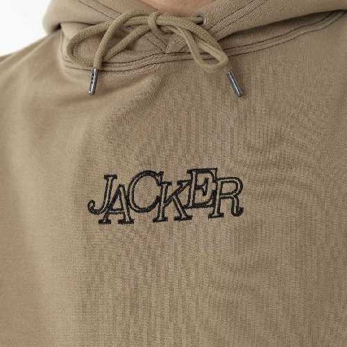 JACKER SELECT CONTRAST HOODIE beige