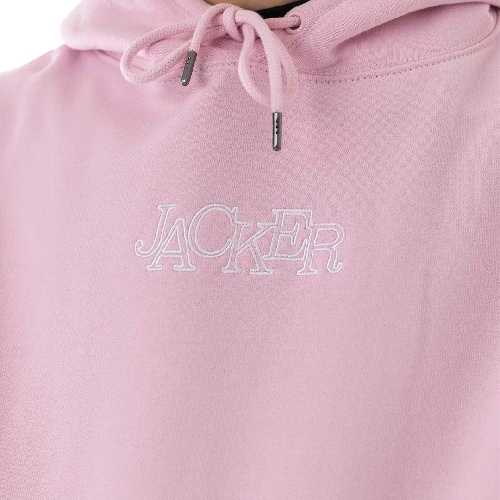 JACKER SELECT CONTRAST HOODIE pink