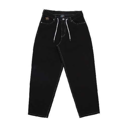 JACKER DISTILLERY BAGGY DENIM PANT Black