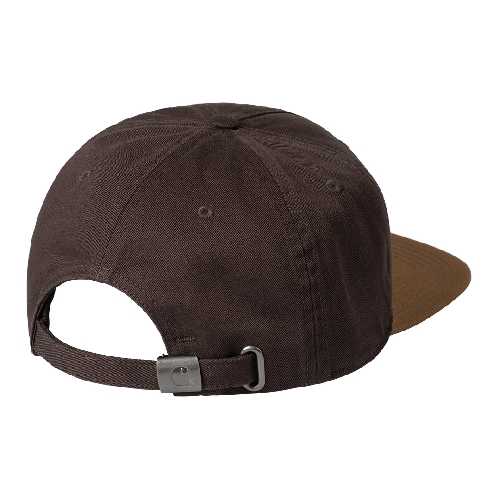 CARHARTT WIP LABEL SCRIPT COACH CAP Brown