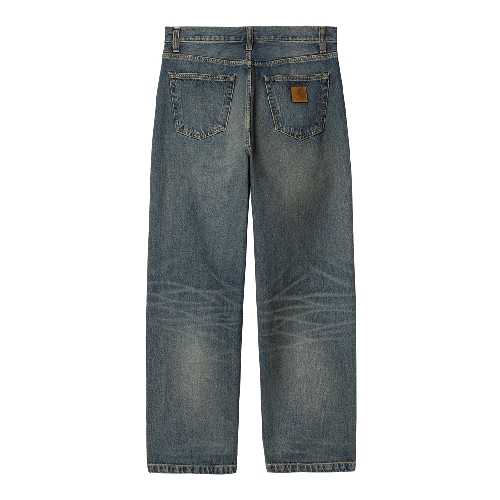 CARHARTT WIP LANDON PANT Blue worn used wash