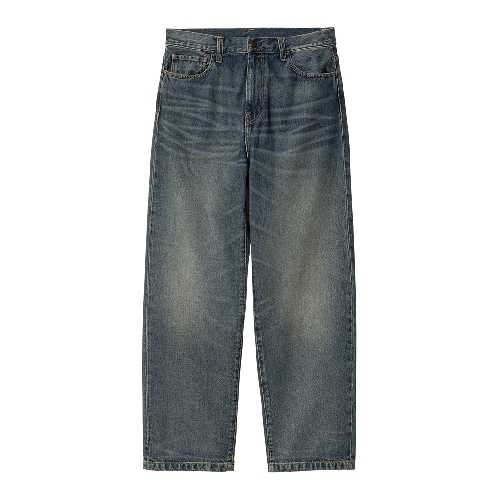 CARHARTT WIP LANDON PANT Blue worn used wash