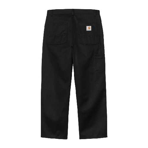 CARHARTT WIP MIDLAND SINGLE KNEE PANT Black rigid