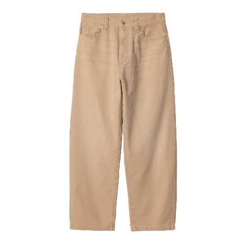 CARHARTT WIP LANDON PANT Dusty H Brown stone canva