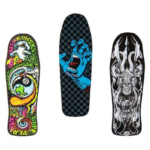 SANTA CRUZ DECK SERIES 1 MAGNET SET assorted