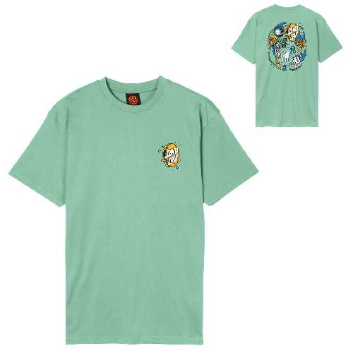 SANTA CRUZ LUCKY DAY TEE Jade