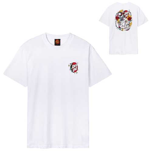 SANTA CRUZ LUCKY DAY TEE White