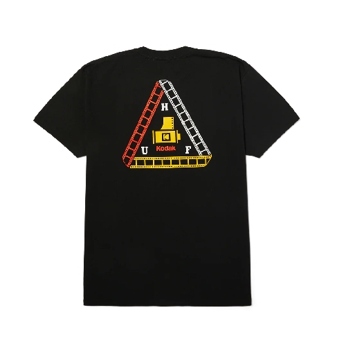 HUF X KODAK TRIPLE FILM SS TEE Black