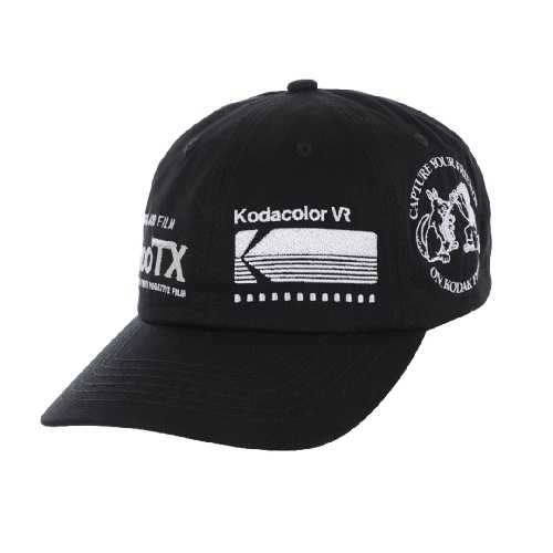 HUF X KODAK SNAPBACK CAP Black