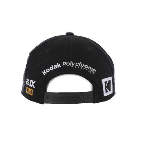 HUF X KODAK SNAPBACK CAP Black