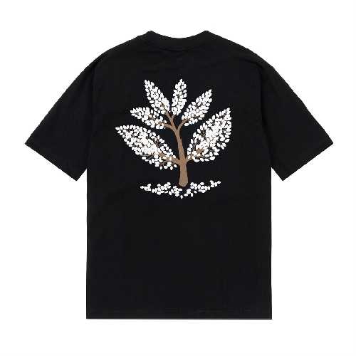 MAGENTA BLOSSOM TEE Black