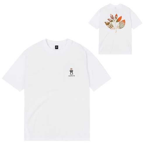 MAGENTA DOJO TEE White