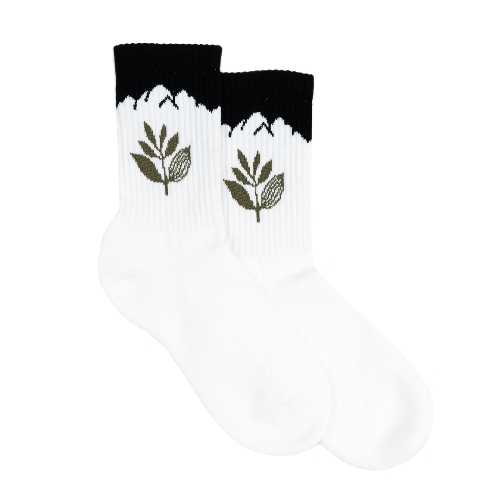 MAGENTA MTN SOCKS White