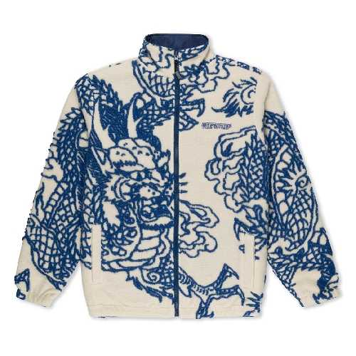 Ripndip HAKU REVERSIBLE JACKET Off White Navy