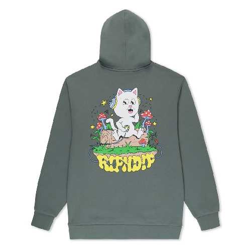 Ripndip SHROOM SONG HOODIE Charcoal