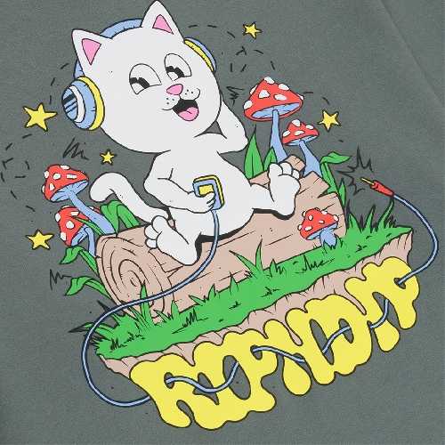 Ripndip SHROOM SONG HOODIE Charcoal