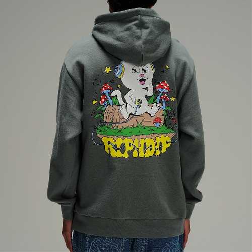 Ripndip SHROOM SONG HOODIE Charcoal