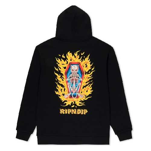 Ripndip BURN IN HECK HOODIE Black