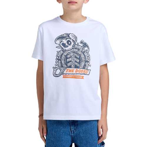 ELEMENT TIMBER ICON YOUTH TEE Optic White