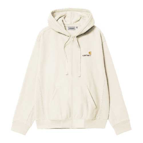 CARHARTT WIP HOODED AMERICAN SCRIPT JACKET natural