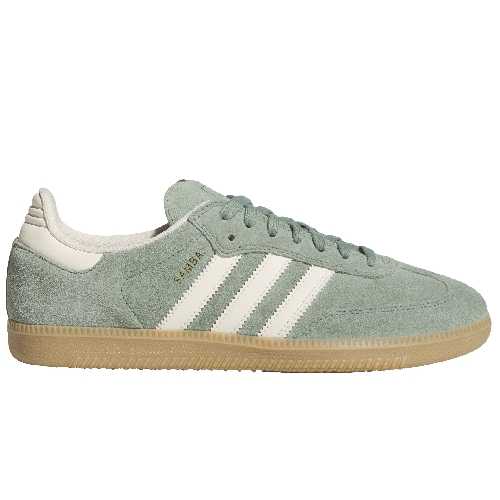 ADIDAS SAMBA ADV silver green white gold