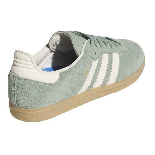 ADIDAS SAMBA ADV silver green white gold