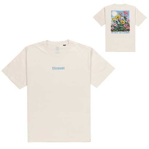 ELEMENT NO RAIN SS TEE Oat Milk