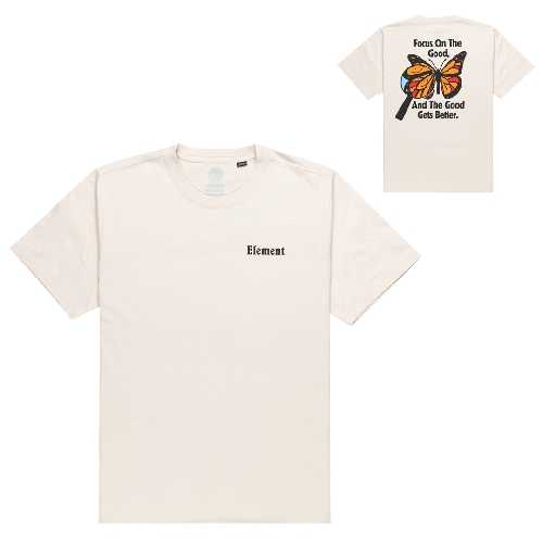 ELEMENT GETS BETTER SS TEE Oat Milk