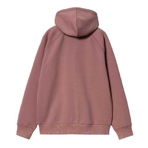 CARHARTT WIP HOODED CHASE JACKET Dusky Pink gold