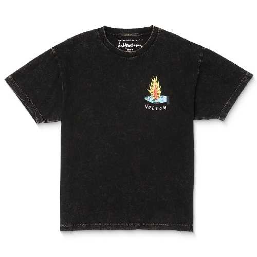 VOLCOM FA BOB MOLLEMA 1 LSE SS TEE Light acid Black