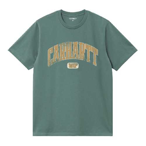 CARHARTT WIP LECTURE T SHIRT silver pine