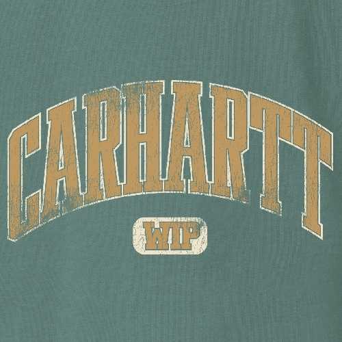 CARHARTT WIP LECTURE T SHIRT silver pine