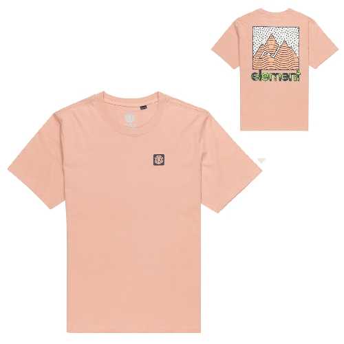 ELEMENT JOINT TEXTURE TEE Misty Rose