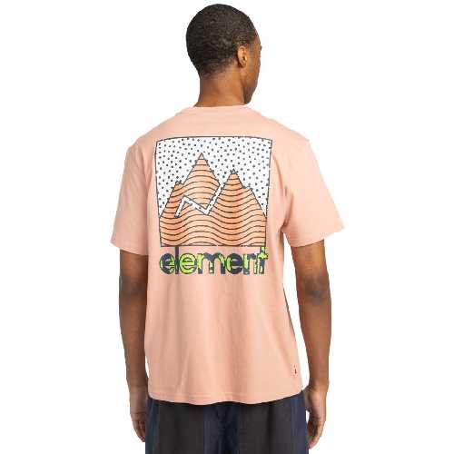 ELEMENT JOINT TEXTURE TEE Misty Rose