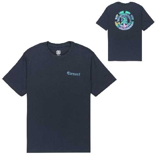 ELEMENT POST NAP SS TEE Eclipse Navy