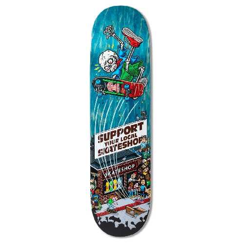 REAL DLX SKATE SHOP DAY 2025 KEEPER DECK 8.25 x 32