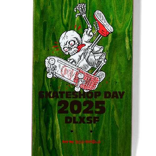 REAL DLX SKATE SHOP DAY 2025 KEEPER DECK 8.25 x 32