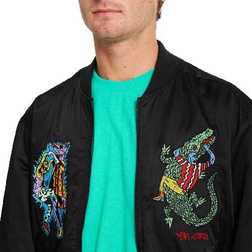 VOLCOM FA BOB MOLLEMA JACKET Black