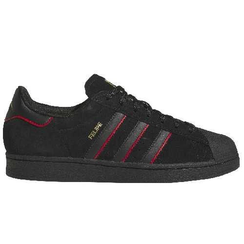 ADIDAS SUPERSTAR X FELIPE Black Better Scarlet Gold