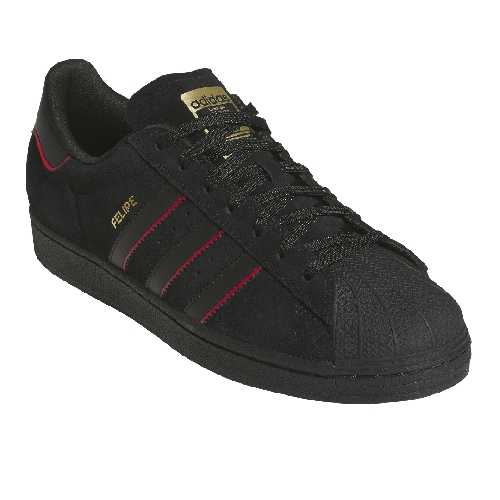 ADIDAS SUPERSTAR X FELIPE Black Better Scarlet Gold