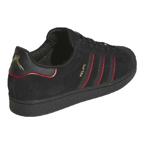 ADIDAS SUPERSTAR X FELIPE Black Better Scarlet Gold