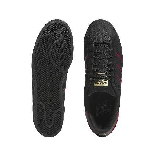 ADIDAS SUPERSTAR X FELIPE Black Better Scarlet Gold