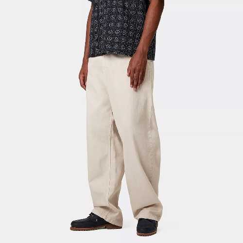 CARHARTT WIP BRANDON PANT fleur de sel stone dyed