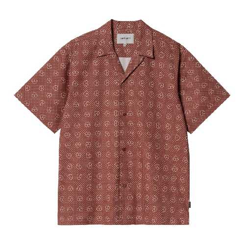 CARHARTT WIP FUROSHIKI SHIRT print henna