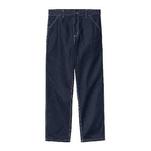 CARHARTT WIP SINGLE KNEE PANT Blue rinsed