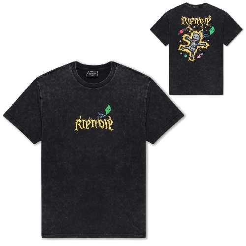 Ripndip ELECTRIC TEE black wash