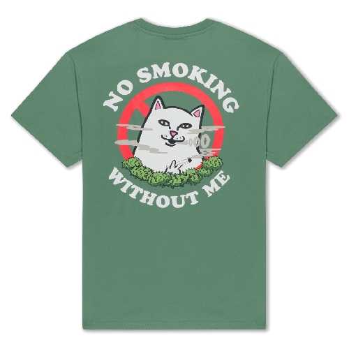 Ripndip NO SMOKING TEE light olive