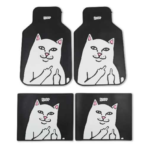 Ripndip LORD NERMAL CAR FLOOR MATS black